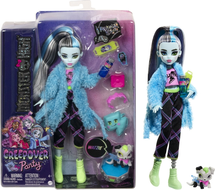 Monster High Creepover Party Frankie - modedukke i gruppen LEGETØJ, BØRN & BABY / Legetøj / Docks og tilbehør hos TP E-commerce Nordic AB (C76159)