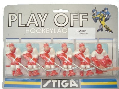 Stiga ishockeyhold, Canada i gruppen LEGETØJ, BØRN & BABY / Legetøj / Figurer, miniaturer og tilbehør hos TP E-commerce Nordic AB (C76182)