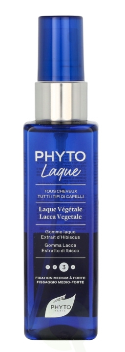 Phyto Phytolaque Blu Botanical Hair Spray 100 ml Medium Hold i gruppen SKØNHED & HELSE / Hår og styling / Hår styling / Hårspray hos TP E-commerce Nordic AB (C76332)