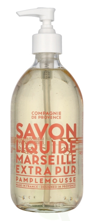 Compagnie De Provence Marseille Liquid Soap 495 ml Pink Grapefruit i gruppen SKØNHED & HELSE / Hudpleje / Kropspleje / Bad & brusecreme hos TP E-commerce Nordic AB (C76351)