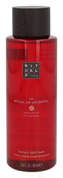 Rituals Ayurveda Holistic Bath Foam 500 ml Indian Rose & Sweet Almond Oil i gruppen SKØNHED & HELSE / Hudpleje / Kropspleje / Bad & brusecreme hos TP E-commerce Nordic AB (C76439)