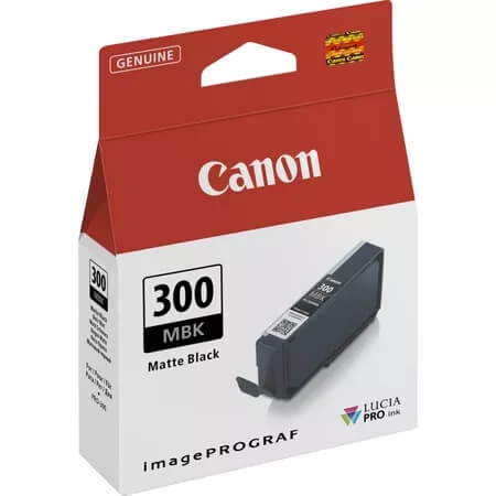 Canon Ink 4192C001 PFI-300 Matte Black i gruppen COMPUTERTILBEHØR / Printere og tilbehør / Blæk og toner / Blækpatroner / Canon hos TP E-commerce Nordic AB (C76466)