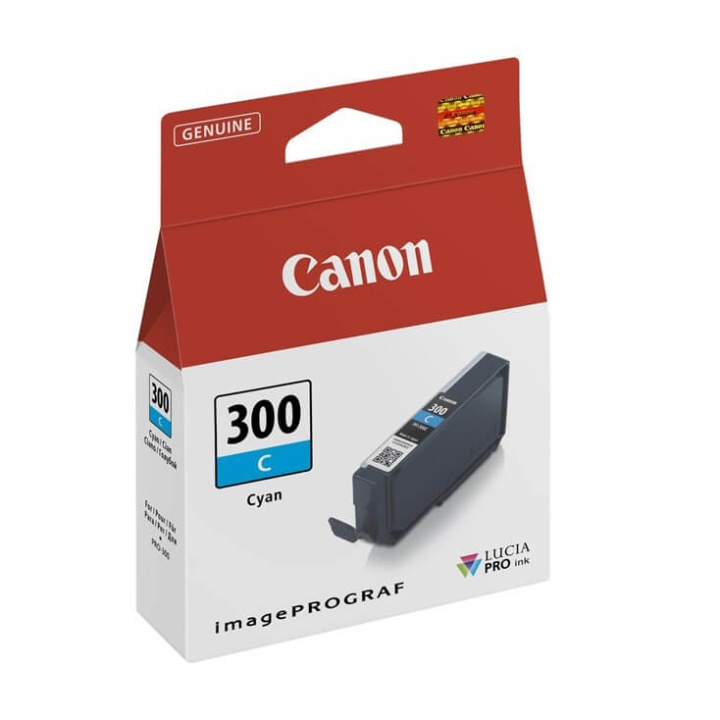 Canon Ink 4194C001 PFI-300 Cyan i gruppen COMPUTERTILBEHØR / Printere og tilbehør / Blæk og toner / Blækpatroner / Canon hos TP E-commerce Nordic AB (C76468)