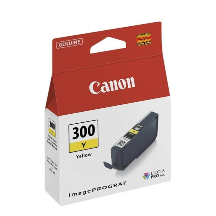 Canon Ink 4196C001 PFI-300 Yellow i gruppen COMPUTERTILBEHØR / Printere og tilbehør / Blæk og toner / Blækpatroner / Canon hos TP E-commerce Nordic AB (C76470)