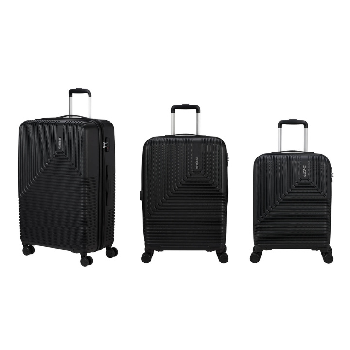 American Tourister Rejsekuffert Niteline 3i1 sæt Sort i gruppen SPORT, FRITID & HOBBY / Rejsetilbehør / Rejsetasker hos TP E-commerce Nordic AB (C76486)