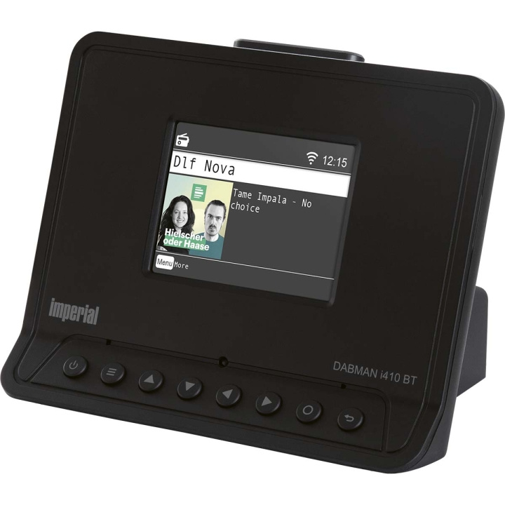 imperial DABMAN i410 BT Compact Hybrid Radio DAB+ / FM / Internet / Bluetooth Sort i gruppen HJEMMEELEKTRONIK / Lyd & billede / Hjemmebiograf, HiFi & Bærbar / Radio og vækkeure / Radio hos TP E-commerce Nordic AB (C76568)