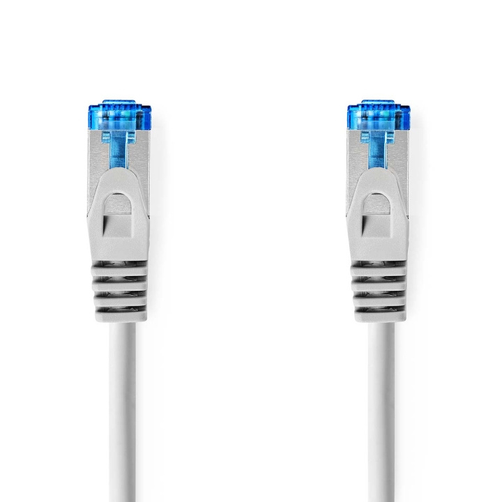 Nedis CAT6a netværkskabel | S/FTP | RJ45 Han | RJ45 Han | 0.25 m | Snagless | Runde | LSZH | Grå | Label i gruppen COMPUTERTILBEHØR / Kabler og adaptere / Netværkskabler / Cat6 hos TP E-commerce Nordic AB (C76640)