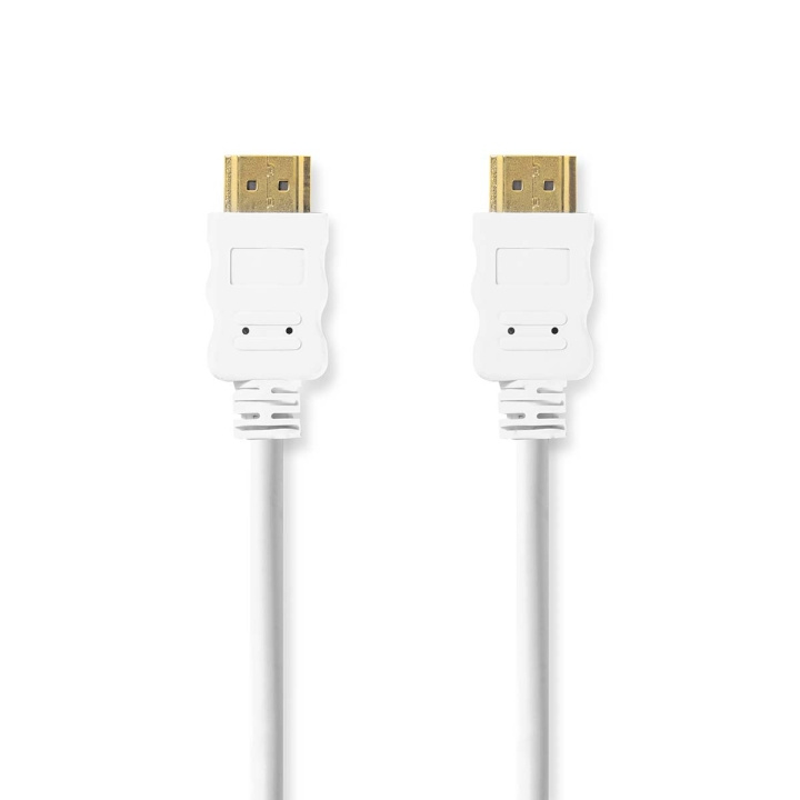 Nedis High Speed ​​HDMI ™ kabel med Ethernet | HDMI™ Stik | HDMI™ Stik | 4K@60Hz | ARC | 18 Gbps | 2.00 m | Runde | PVC | Hvid | Label i gruppen HJEMMEELEKTRONIK / Kabler og adaptere / HDMI / Kabler hos TP E-commerce Nordic AB (C76749)