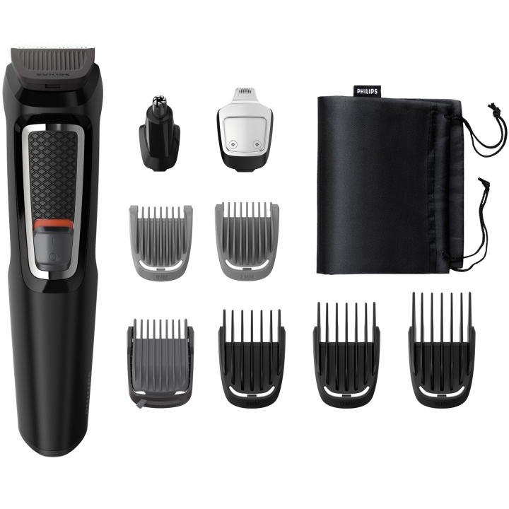 Philips Multigroom 9-i-1, grooming kit för ansikte och hår MG3740 i gruppen SKØNHED & HELSE / Hår og styling / Barbering og trimning / Hårtrimmere hos TP E-commerce Nordic AB (C76759)