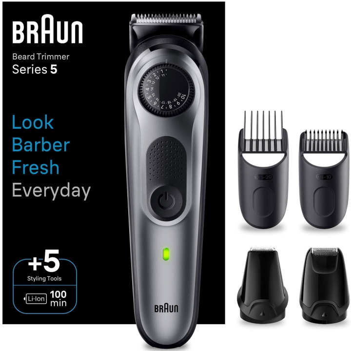 Braun Skäggtrimmer PRO BT5440 5st stylingtillbehör i gruppen SKØNHED & HELSE / Hår og styling / Barbering og trimning / Barbermaskiner og tilbehør hos TP E-commerce Nordic AB (C76773)