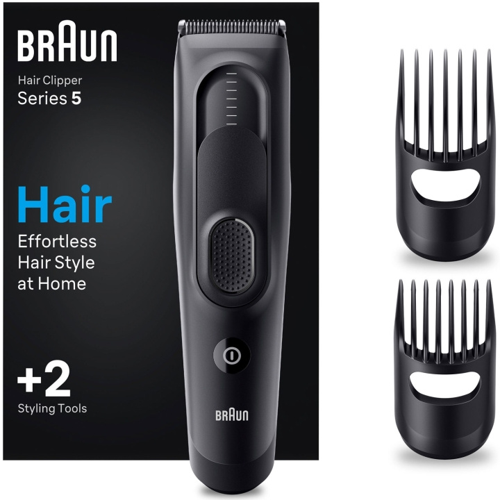 Braun Hårklippare HC5330 i gruppen SKØNHED & HELSE / Hår og styling / Barbering og trimning / Hårtrimmere hos TP E-commerce Nordic AB (C76776)