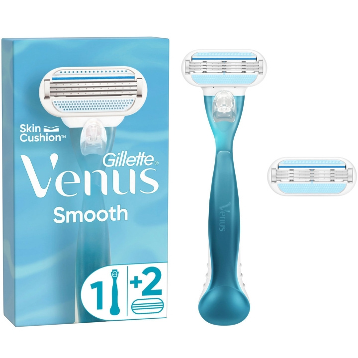 Gillette Rakhyvel Venus Smooth 2st rakblad i gruppen SKØNHED & HELSE / Hår og styling / Barbering og trimning / Barberskraber og tilbehør hos TP E-commerce Nordic AB (C76786)