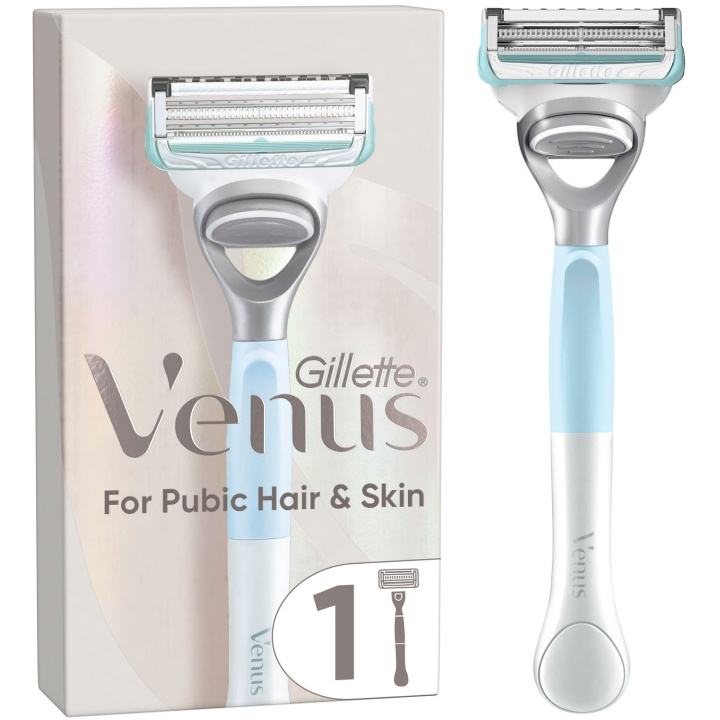 Gillette Rakhyvel Venus Pubic Hair & Skin Razor 1st rakblad i gruppen SKØNHED & HELSE / Hår og styling / Barbering og trimning / Barberskraber og tilbehør hos TP E-commerce Nordic AB (C76791)