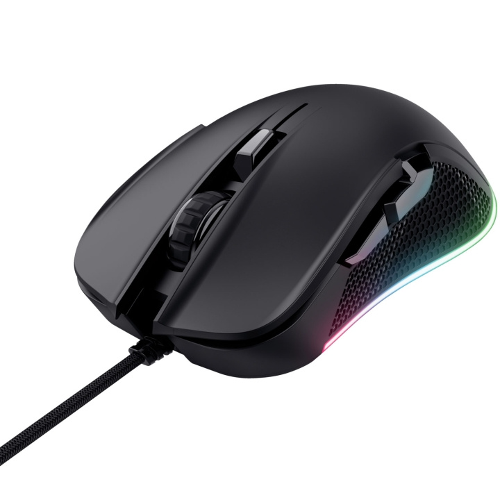 Trust GXT 922 Ybar Gaming Mouse Eco Svart i gruppen COMPUTERTILBEHØR / GAMING / Mus hos TP E-commerce Nordic AB (C76798)