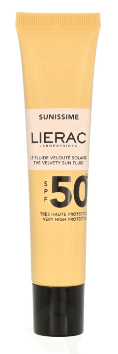 Lierac Paris Lierac Sunissime The Velvety Sun Fluid SPF50+ 40 ml i gruppen SKØNHED & HELSE / Hudpleje / Tanning / Solbeskyttelse hos TP E-commerce Nordic AB (C76857)