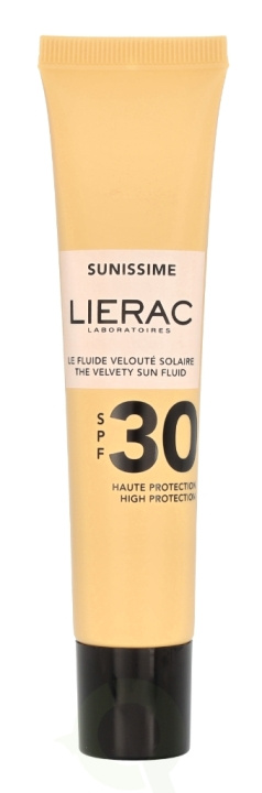 Lierac Paris Lierac Sunissime The Velvety Sun Fluid SPF30 40 ml i gruppen SKØNHED & HELSE / Hudpleje / Tanning / Solbeskyttelse hos TP E-commerce Nordic AB (C76858)