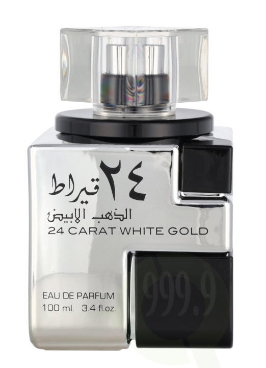 Lattafa 24 Carat White Gold Edp Spray 100 ml i gruppen SKØNHED & HELSE / Duft & Parfume / Parfume / Unisex hos TP E-commerce Nordic AB (C76903)