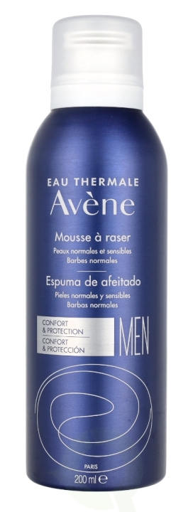 Avene Men Shaving Foam 200 ml i gruppen SKØNHED & HELSE / Hår og styling / Barbering og trimning / Barberskraber og tilbehør hos TP E-commerce Nordic AB (C76910)