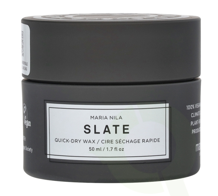 Maria Nila Slate Quick-Dry Wax 50 ml i gruppen SKØNHED & HELSE / Hår og styling / Hår styling / Hår Voks hos TP E-commerce Nordic AB (C76926)