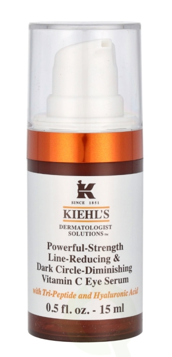 Kiehl\'s D.S. Powerful-Strenght Vitamin C Eye Serum 15 ml Line-Reducing & Dark Circle-Diminishing i gruppen SKØNHED & HELSE / Hudpleje / Ansigt / Hudserum hos TP E-commerce Nordic AB (C77012)