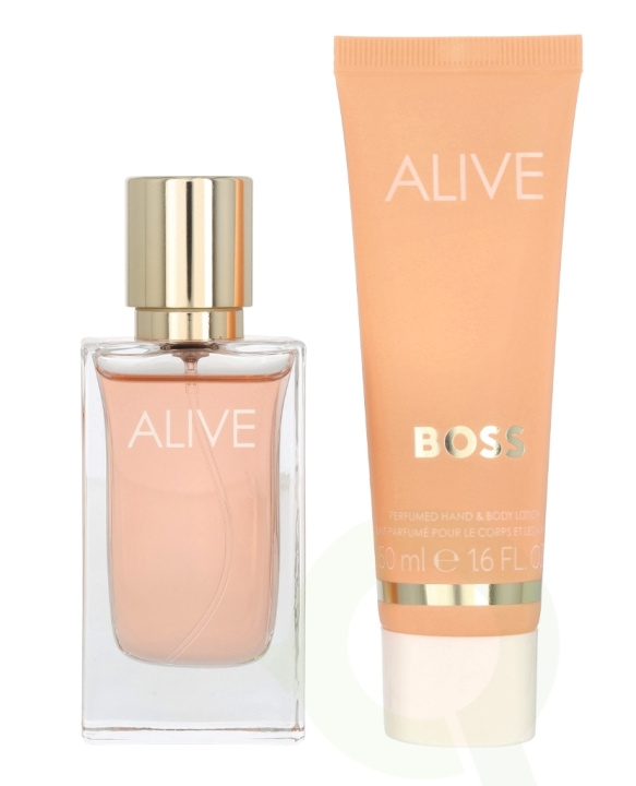 Hugo Boss Alive Giftset 80 ml Edp Spray 30ml/Body Lotion 50ml i gruppen SKØNHED & HELSE / Gaveæske / Gaveæske til hende hos TP E-commerce Nordic AB (C77023)