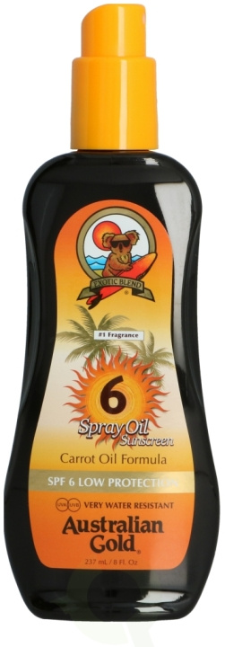 Australian Gold Carrot Spray Oil Sunscreen SPF6 237 ml Carrot Oil Formula i gruppen SKØNHED & HELSE / Hudpleje / Tanning / Solbeskyttelse hos TP E-commerce Nordic AB (C77037)