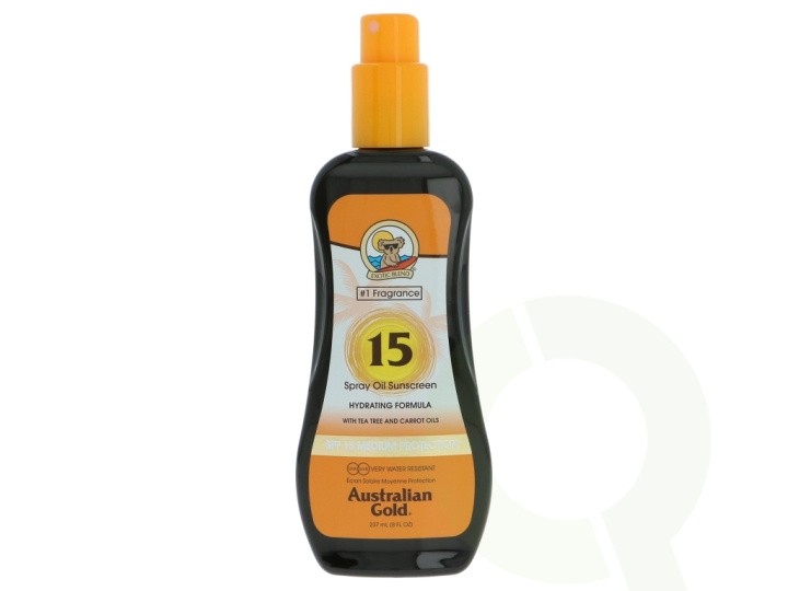 Australian Gold Carrot Spray Oil Sunscreen SPF15 237 ml Carrot Oil Formula i gruppen SKØNHED & HELSE / Hudpleje / Tanning / Solbeskyttelse hos TP E-commerce Nordic AB (C77038)