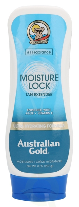 Australian Gold After Sun Moisture Lock Tan Ext Cr 227 g #1 Fragrance - With Aloe and Vitamin E / Ultra Hydrating Formula i gruppen SKØNHED & HELSE / Hudpleje / Tanning / Solbeskyttelse hos TP E-commerce Nordic AB (C77050)