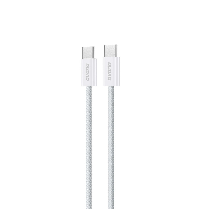 Dudao L6C USB-C to USB-C 60W PD 2m white i gruppen COMPUTERTILBEHØR / Kabler og adaptere / USB / USB-C hos TP E-commerce Nordic AB (C77173)