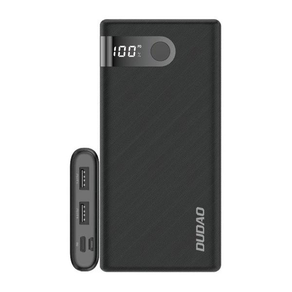 Dudao Powerbank Dudao K9Pro 10000mAh, LED (Gray) i gruppen SMARTPHONES & TABLETS / Opladere og kabler / Powerbanks hos TP E-commerce Nordic AB (C77192)