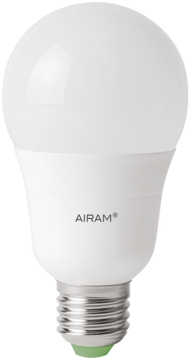 Airam LED frosted pære, E27, 4000K, 810 lm, opal i gruppen HJEMMEELEKTRONIK / Lys / LED lamper hos TP E-commerce Nordic AB (C77225)