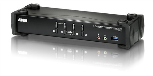 ATEN CS1924 4-port KVMP-switch, USB 3.1 Gen 1 i gruppen COMPUTERTILBEHØR / Kabler og adaptere / HDMI / VGA / DVI switche hos TP E-commerce Nordic AB (C77242)