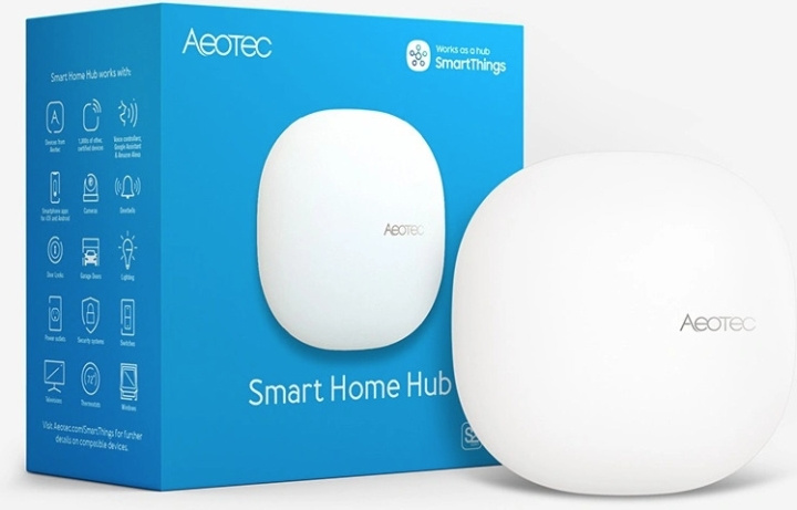 Aeotec Smart Home Hub-controller til hjemmeautomatisering i gruppen HJEM, HUS & HAVE / Smart hjem / Smart home systemer hos TP E-commerce Nordic AB (C77391)