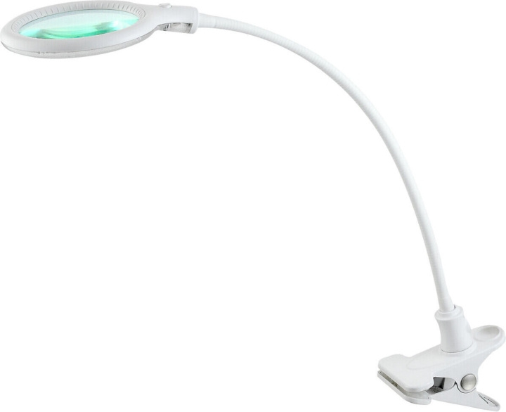 Airam Loop Clip 3D LED-bordlampe, hvid, USB i gruppen HJEMMEELEKTRONIK / Lys / Bordlamper hos TP E-commerce Nordic AB (C77431)