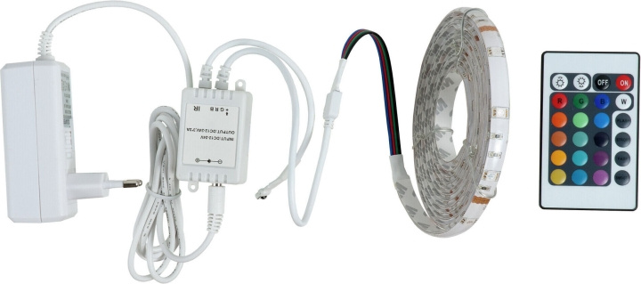 Airam LED Strip Power 24V IP20 LED-strip, 4000 K, RGB, 2 m i gruppen HJEMMEELEKTRONIK / Lys / LED-kæder hos TP E-commerce Nordic AB (C77471)