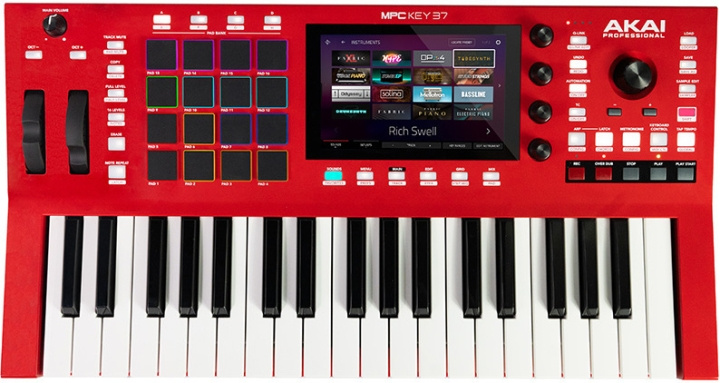 Akai MPC Key 37 sampler-arbejdsstation i gruppen SPORT, FRITID & HOBBY / Hobby / Musik hos TP E-commerce Nordic AB (C77791)