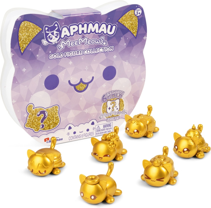 Aphmau Mystery MeeMeows Multi- Pack - guld samlerfigurer 6-pak i gruppen LEGETØJ, BØRN & BABY / Legetøj / Figurer, miniaturer og tilbehør hos TP E-commerce Nordic AB (C77795)