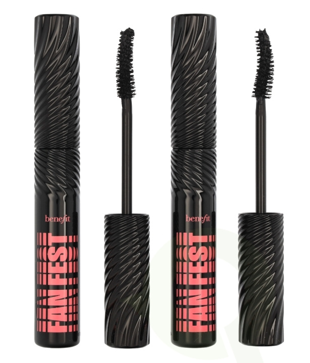 Benefit Fan Fest Fanning & Volumizing Mascara Duo Set 17 g 2x8.5gr i gruppen SKØNHED & HELSE / Makeup / Øjne og øjenbryn / Mascara hos TP E-commerce Nordic AB (C77925)