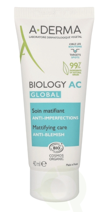 A-Derma Biology AC Global Anti imperfections Treatment 40 ml i gruppen SKØNHED & HELSE / Hudpleje / Kropspleje / Body lotion hos TP E-commerce Nordic AB (C77932)