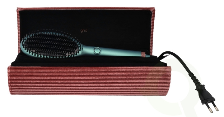 ghd Glide Smoothing Hot Brush Grand Luxe 1 piece With Exclusive Dusky Pink Vanity Case i gruppen SKØNHED & HELSE / Hår og styling / Styling værktøjer / Varmluftsbørster hos TP E-commerce Nordic AB (C77959)