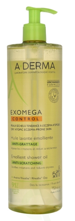 A-Derma Exomega Control Emollient Cleansing Oil 750 ml i gruppen SKØNHED & HELSE / Hudpleje / Kropspleje / Kropsolie hos TP E-commerce Nordic AB (C77999)