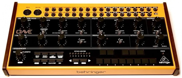 BEHRINGER Crave analog synthesizer i gruppen SPORT, FRITID & HOBBY / Hobby / Musik / Musikinstrument hos TP E-commerce Nordic AB (C78136)