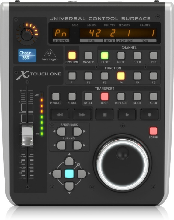 BEHRINGER X-TOUCH ONE DAW-controller i gruppen SPORT, FRITID & HOBBY / Hobby / Musik / PA equipment hos TP E-commerce Nordic AB (C78201)