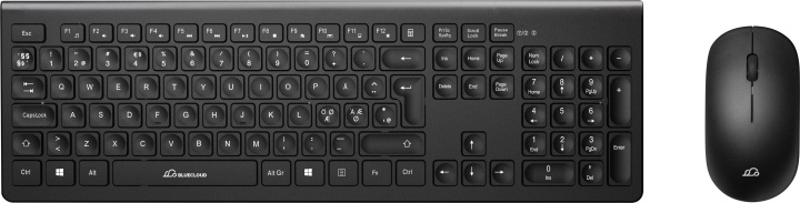 Bluecloud WD100 trådløst tastatur og mus i gruppen COMPUTERTILBEHØR / Mus og tastatur / Tastatur / Ledningsfri hos TP E-commerce Nordic AB (C78213)