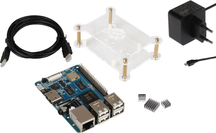 Banana Pi M2 Berry 1 GB - Alt-i-et-sæt i gruppen COMPUTERTILBEHØR / Computerkomponenter / Raspberry Pi hos TP E-commerce Nordic AB (C78380)