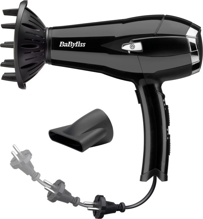 BaByliss D374DE Cordkeeper 2000-hårtørrer i gruppen SKØNHED & HELSE / Hår og styling / Styling værktøjer / Hårtørrere hos TP E-commerce Nordic AB (C78437)