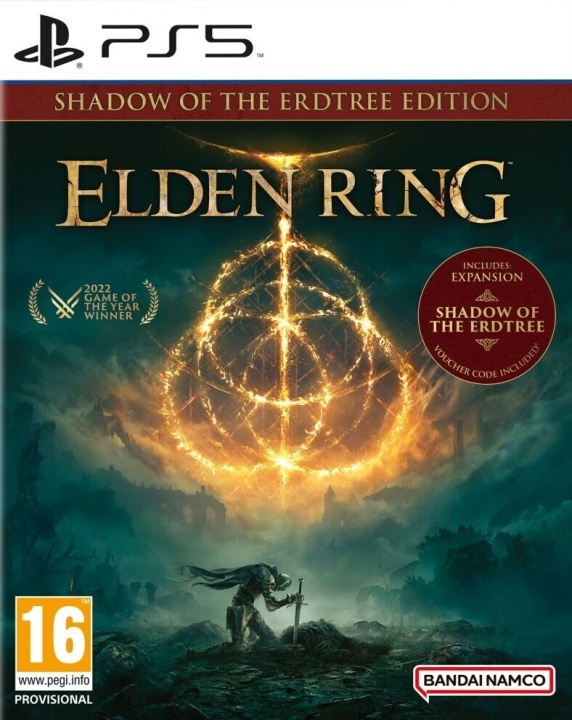 Bandai Namco Entertainment Elden Ring: Shadow of the Erdtree Edition (PS5) i gruppen HJEMMEELEKTRONIK / Spilkonsoller og tilbehør / Sony PlayStation 5 hos TP E-commerce Nordic AB (C78443)