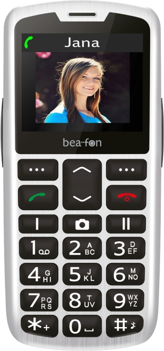 Beafon SL260 LTE-telefon, hvid i gruppen SMARTPHONES & TABLETS / Mobiltelefoner & smartphones hos TP E-commerce Nordic AB (C78444)