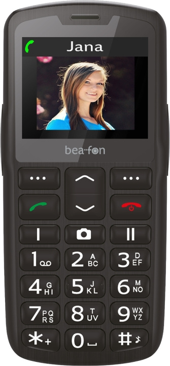 Beafon SL260 LTE-telefon, sort i gruppen SMARTPHONES & TABLETS / Mobiltelefoner & smartphones hos TP E-commerce Nordic AB (C78445)