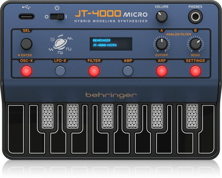 BEHRINGER JT-4000 synthesizer i gruppen SPORT, FRITID & HOBBY / Hobby / Musik / Tilbehør til musikinstrumenter hos TP E-commerce Nordic AB (C78462)